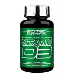 SCITEC Vitamin D3 250 kapsułek